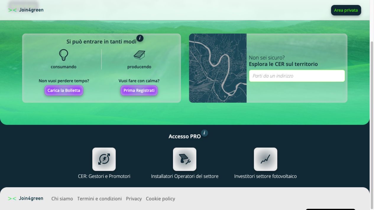 Professional services available through Join4green